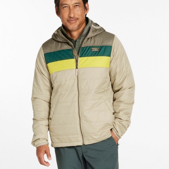 L.L. Bean Men’s Mountain Classic Puffer Colorblock L - Picture 16 of 17